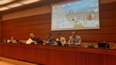 مجموعة حوثية تفشل في إيقاف ندوة بجنيف عن دعم قطر للإرهاب