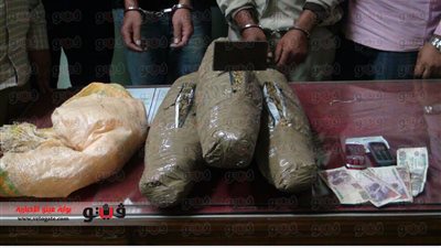 ضبط عاطل وبحوزته 5 كيلو بانجو بجمصة
