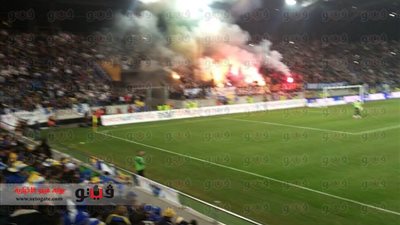 بالصور.. جمهور البوسنة يحول ملعب مباراة الفراعنة لـ