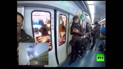 بالفيديو.. صيني يحطم الأرقام القياسية ويسبق المترو في السرعة