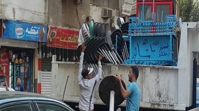 ضبط حالات اشتباه وباعة جائلين في حملة أمنية بالمنطقة الأثرية بالهرم