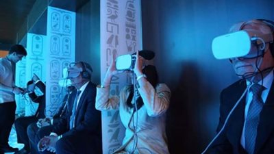 كاميرات ثلاثية الأبعاد لرصد المعالم الأثرية بجناح مصر في بورصة برلين