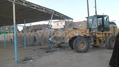 إزالة 43 حالة تعد على الطرق الرئيسية بالإسماعيلية