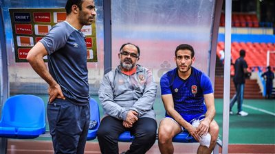 هشام محمد يغيب عن مران الأهلي