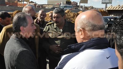 محافظ الجيزة يتفقد طريق « إسكندرية » الصحراوي