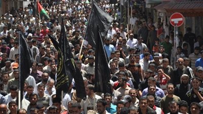 مسيرات حاشدة للجهاد الإسلامي في رفح دعما للأقصى