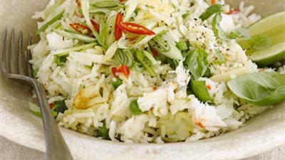 لمرضى القلب أرز الخضراوات بزيت السمسم مع آية حسني