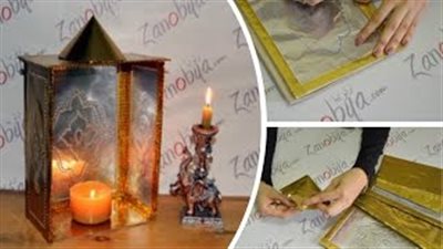 بالفيديو.. اصنعي أباجورة من ورق الألومنيوم