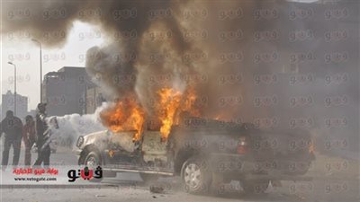 نيابة الغربية تحقق مع تنظيم إرهابي تخصص في حرق سيارات الشرطة