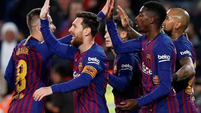 برشلونة يواصل تربعه على صدارة الليجا بالفوز على فاليكانو 1/3