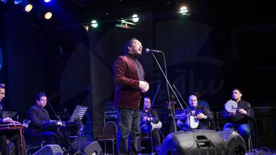 «الحجار » يبدع بسهرة غنائية في ساقية الصاوي (صور)