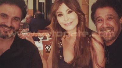 بالصور.. إليسا تجتمع بالشاب خالد بعد عودته إلى بيروت