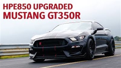 تعديلات على محرك سيارة فورد شيلبي موستانج «GT350R» (فيديو)