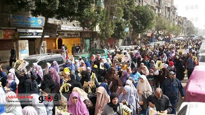 بالصور.. مسيرة لعناصر 