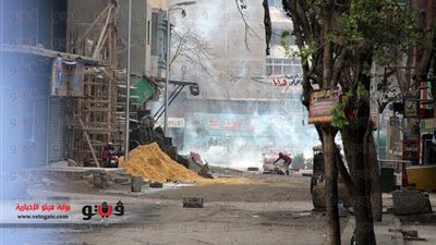 بالصور ..سقوط إصابات بالرصاص الحي في اشتباكات الألف مسكن