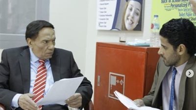 حمدي الميرغني ينشر صورة مع عادل إمام: حلمي اتحقق بالتمثيل مع الزعيم