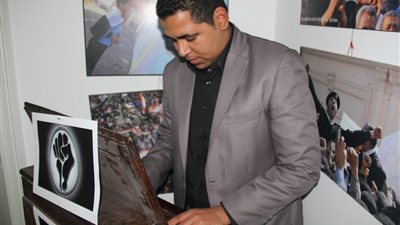 بالصور.. الروبي يدلي بصوته في انتخابات 6 إبريل