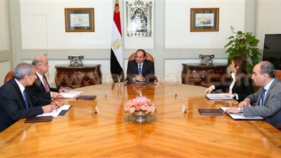 سحر نصر تستعرض مع «السيسي» قرض البنك الدولي