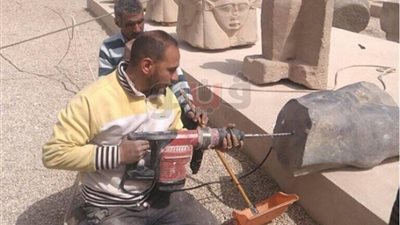 الآثار: استخدام الشنيور في إصلاح تمثال «إله المرح» معترف به دوليا