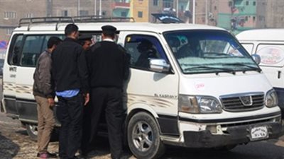 حملات على سيارات السرفيس بكوبرى ناهيا في الجيزة