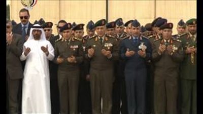 بالفيديو.. جنازة شهداء حادث الطائرة العسكرية