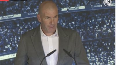 زيدان: لا أحد يستطيع أن يرفض ريـال مدريد
