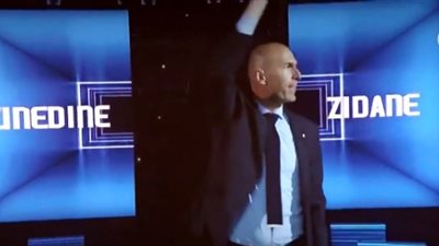 الملكي يتغنى: «تاريخ ريـال مدريد وزيدان يسيران جنبا إلى جنب» (فيديو)