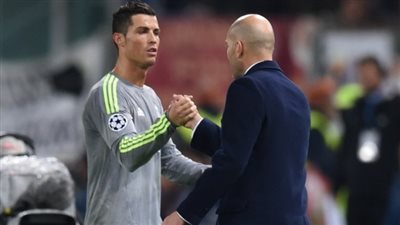 زيدان: لا أفكر في عودة كريستيانو رونالدو لريـال مدريد