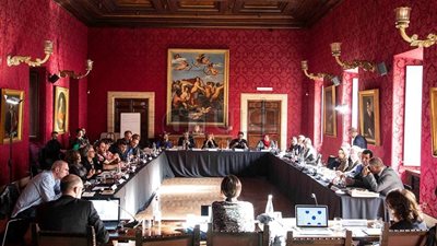 «الآثار» تشارك بالاجتماع الإقليمي للمزاييك بروما