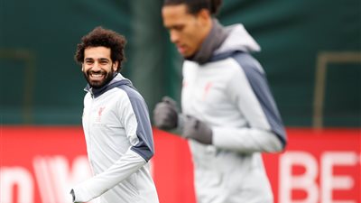 محمد صلاح يختتم تدريباته مع ليفربول قبل موقعة بايرن ميونخ (صور)
