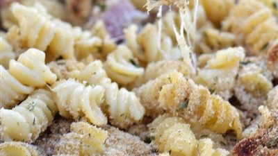 مكرونة كوردن بلو من مطبخ الشيف أيمن العطار