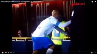 بالفيديو.. لاعب بالدوري الإيطالي يحتفل بهدفه بكأس «بيرة»