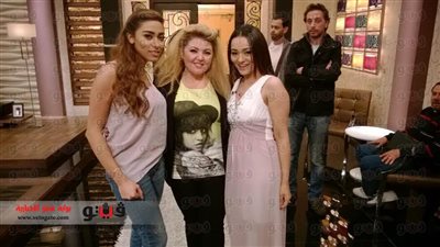 بالصور.. راندا البحيري تخرج من المستشفى لتصوير 