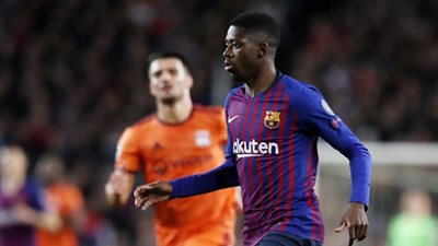 برشلونة يعلن غياب ديمبلي 4 أسابيع للإصابة