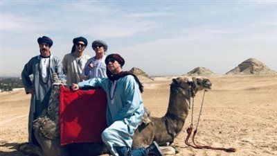 وزيرة السياحة: الأهرامات تحتضن حفلا لأشهر فرق الروك العالمية غدا