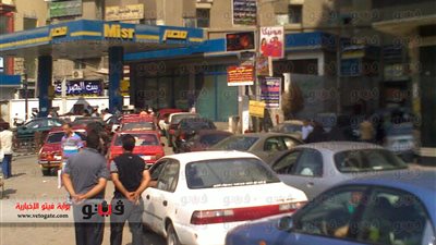 بالصور.. تفاقم أزمة الوقود بالشرقية