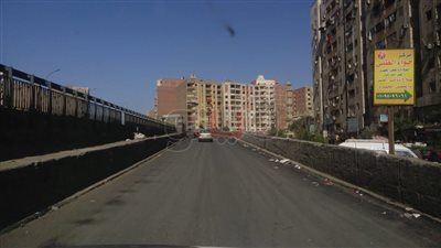 نائب محافظ القاهرة يشدد على صيانة كوبري الحلمية (صور)