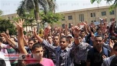 طلاب الإخوان يهددون بحرق مكاتب الأمن الإداري في جامعة عين شمس