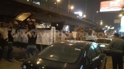 بالصور.. محافظ الجيزة يؤكد استمرار حملات رفع مخلفات المقاهى والمطاعم