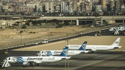 تأخر إقلاع 5 رحلات جوية بمطار القاهرة