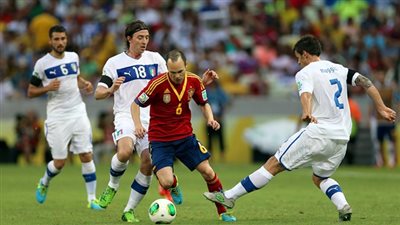 ركلات الترجيح تأهل إسبانيا لنهائي مونديال القارات