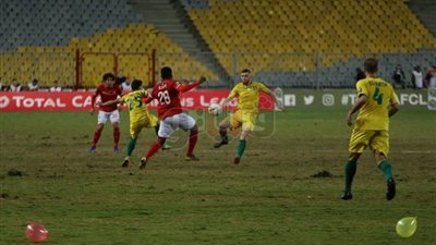 حسين الشحات يحرز الهدف الثالث للأهلي في مرمى شبيبة الساورة