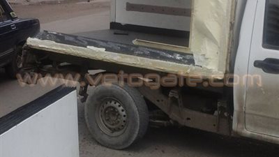 إصابة سائق في تصادم سيارتين بالإسكندرية