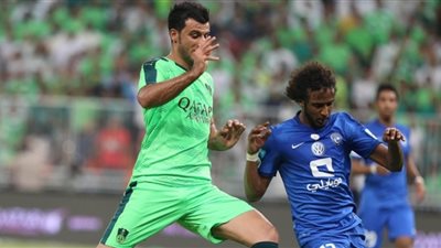 الهلال يفوز على أهلي جدة 0/1 في ذهاب نصف نهائي البطولة العربية
