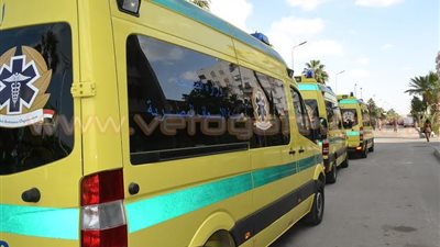 وصول 5 سيارات إسعاف جديدة للإسماعيلية