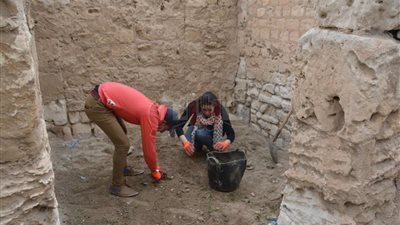 آثار الإسكندرية تتزين لاستقبال كأس الأمم الأفريقية (صور)