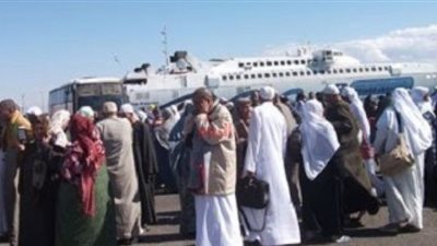 وصول 859 راكبا منهم 180 معتمرا لميناء نويبع