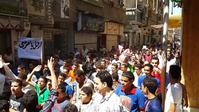 إصابة شخصين فى اشتباكات بالأسلحة النارية بين الثوار والإخوان بالمنصورة