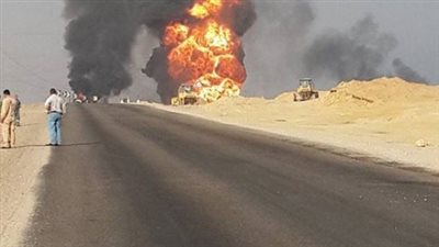 إغلاق الطريق الدولي «العريش - رفح» عقب انفجار «الخروبة»