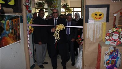 افتتاح معرض التربية الفنية الدائم بـ«تعليم الغربية» (صور)